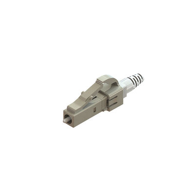 Хорошая цена Комплект соединителя Duplex LC UPC 3mm Beige Multimode Fiber Connector с керамическим отверстием онлайн