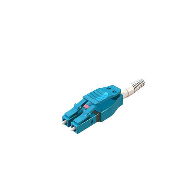 Синий Uniboot 2.0 LC Fiber Optic Connector Assembly Uniboot 2.0 для кабеля центра обработки данных