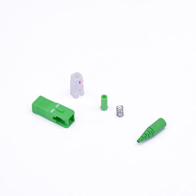 SC APC Fiber Connector Различные цветовые сапоги для легкой идентификации и настройки
